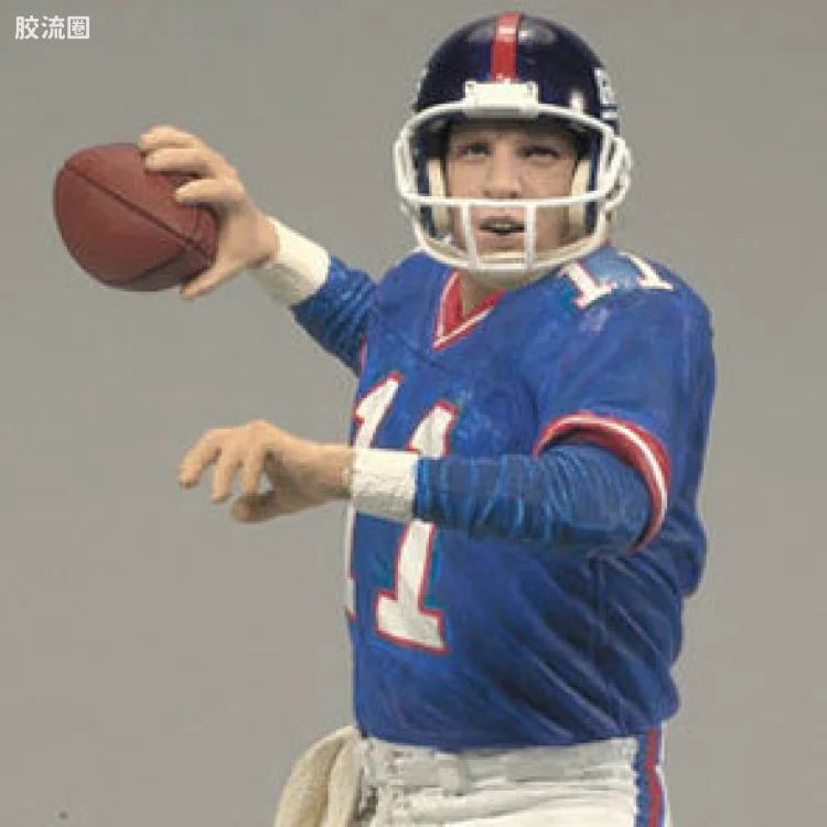 麦克法兰NFL美式足球系列玩具 传奇第6代 PHIL SIMMS