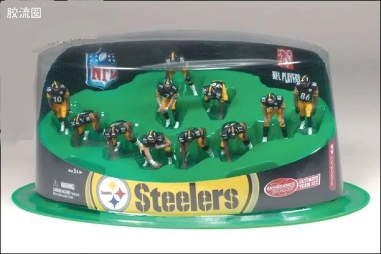 麦克法兰NFL美式足球系列玩具 最佳阵容第2代 PITTSBURGH STEELERS