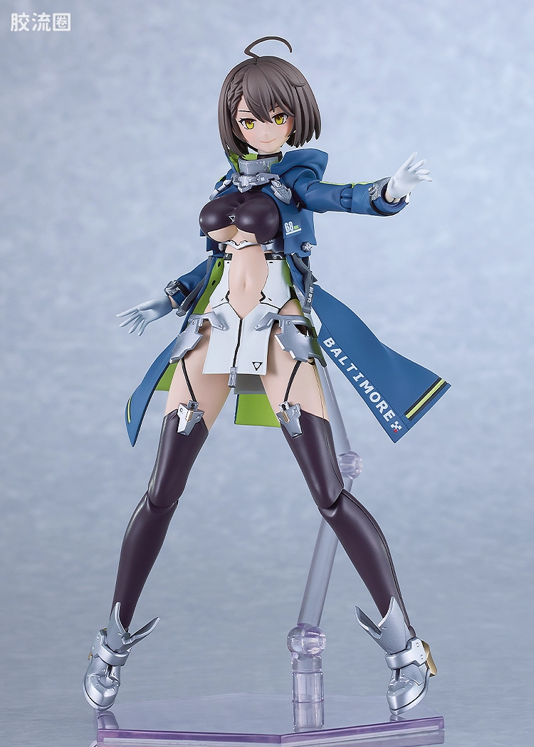 PLAMATEA  限定及特别版 <碧蓝航线> 巴尔的摩 轻装Ver. - 图片