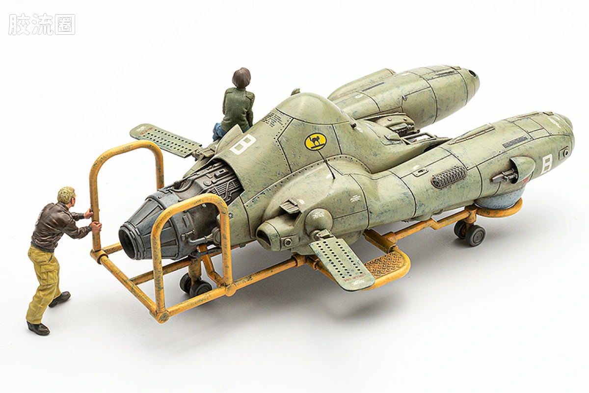 MAX PLAMAX 综合系列 1/35 反重力装甲战斗机 Pkf.85 法尔克 - 图片