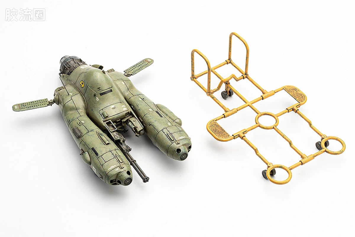 MAX PLAMAX 综合系列 1/35 反重力装甲战斗机 Pkf.85 法尔克 - 图片