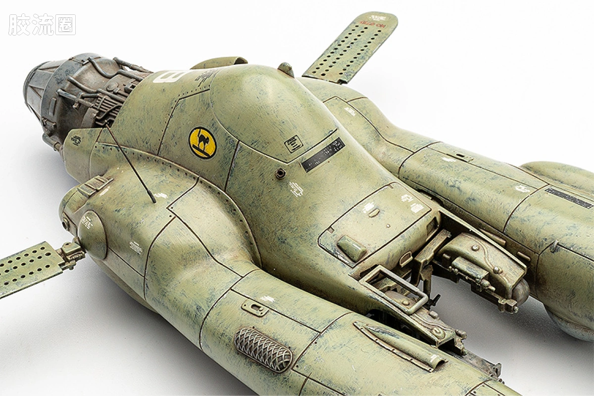 MAX PLAMAX 综合系列 1/35 反重力装甲战斗机 Pkf.85 法尔克 - 图片