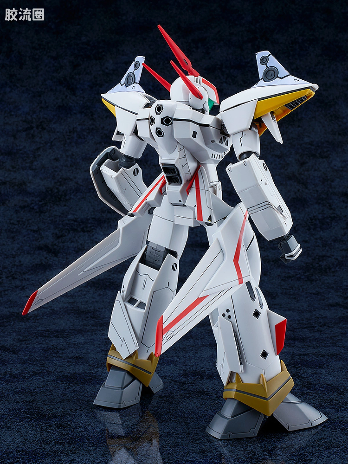 MAX PLAMAX 超时空要塞 VF-19P 圣剑（行星佐拉 巡逻队规格） - 图片