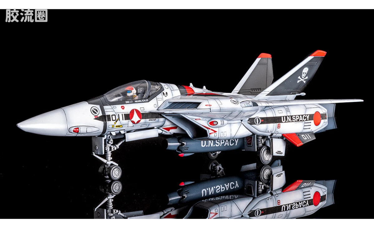 MAX PLAMAX 超时空要塞 PX03 VF-1A/S 女武神(一条辉机) 工厂版 - 图片