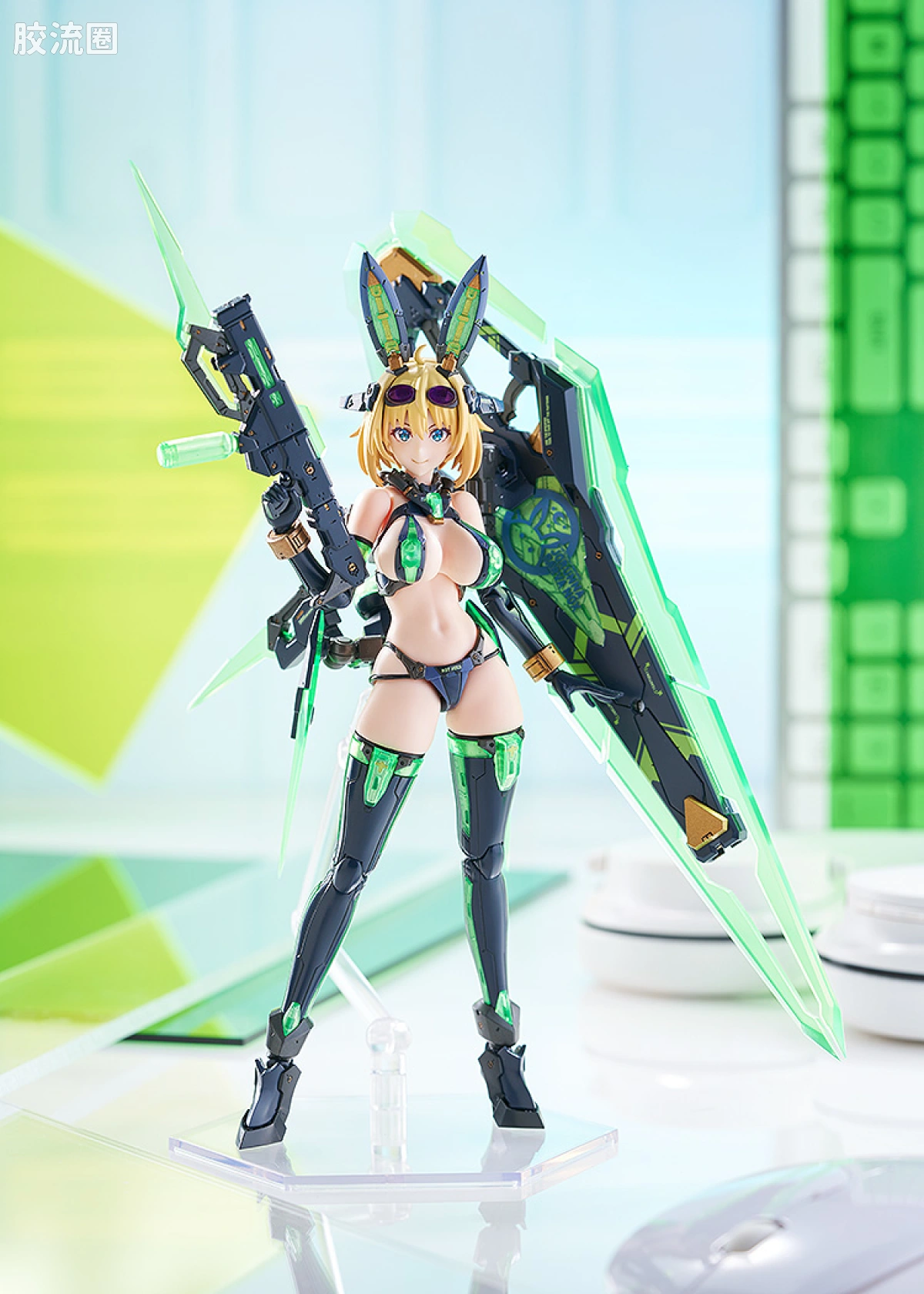MAX PLAMAX BUNNY SUIT PLANNING系列 BP-01SP 索菲亚·F·希琳 夜间配色Ver. - 图片