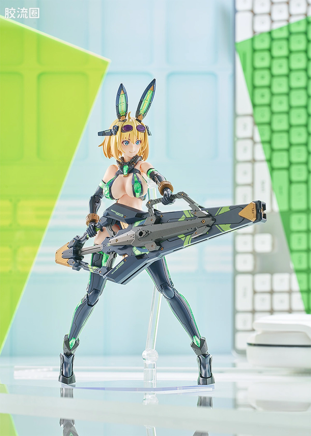 MAX PLAMAX BUNNY SUIT PLANNING系列 BP-01SP 索菲亚·F·希琳 夜间配色Ver. - 图片