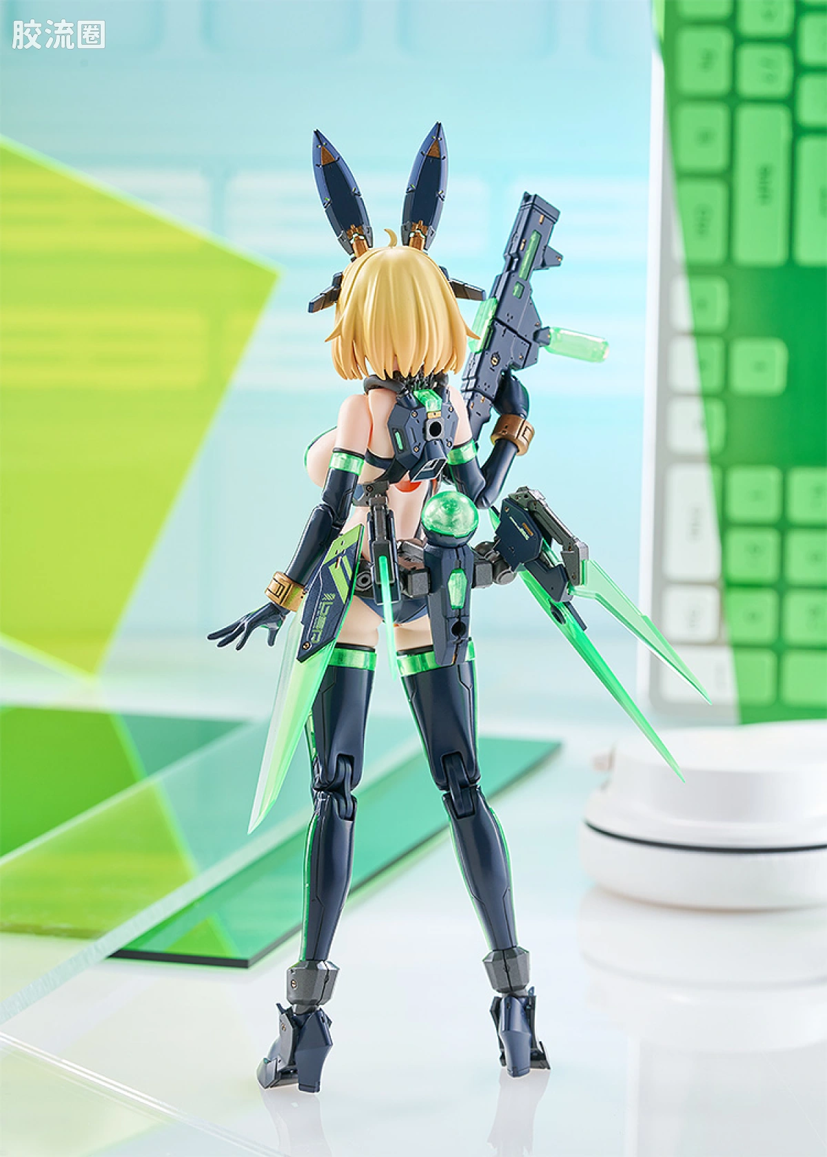 MAX PLAMAX BUNNY SUIT PLANNING系列 BP-01SP 索菲亚·F·希琳 夜间配色Ver. - 图片