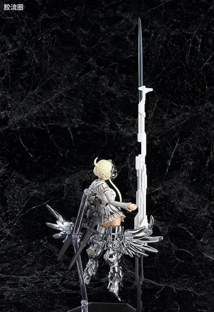 MAX PLAMAX 神令(GODZ ORDER)系列 GO-01ex 神翼天空骑士 Yuri Godbuster 电镀Ver. - 图片