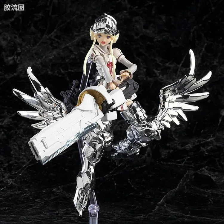 MAX PLAMAX 神令(GODZ ORDER)系列 GO-01ex 神翼天空骑士 Yuri Godbuster 电镀Ver. - 图片