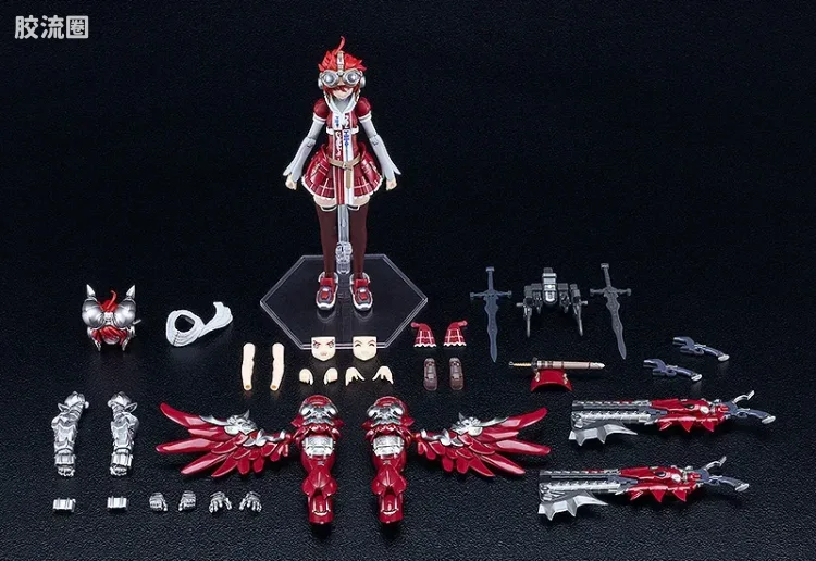 MAX PLAMAX 神令(GODZ ORDER)系列 GO-03 神翼龙骑士 REN FIRE DRAGON - 图片