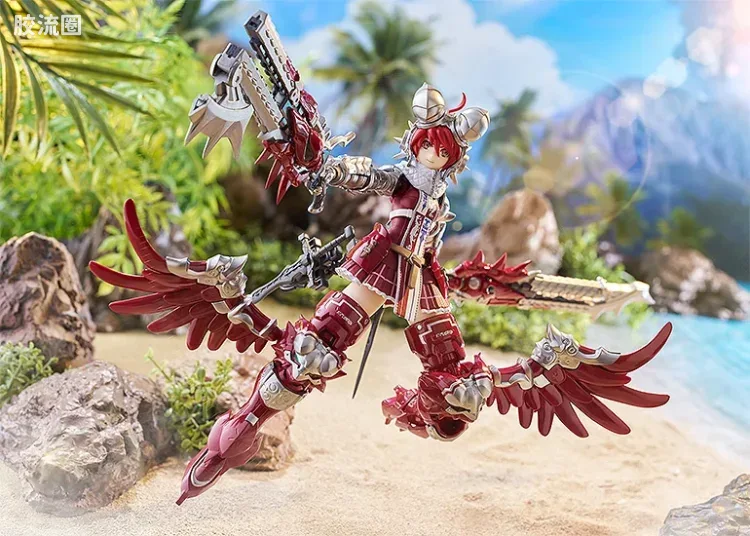 MAX PLAMAX 神令(GODZ ORDER)系列 GO-03 神翼龙骑士 REN FIRE DRAGON - 图片