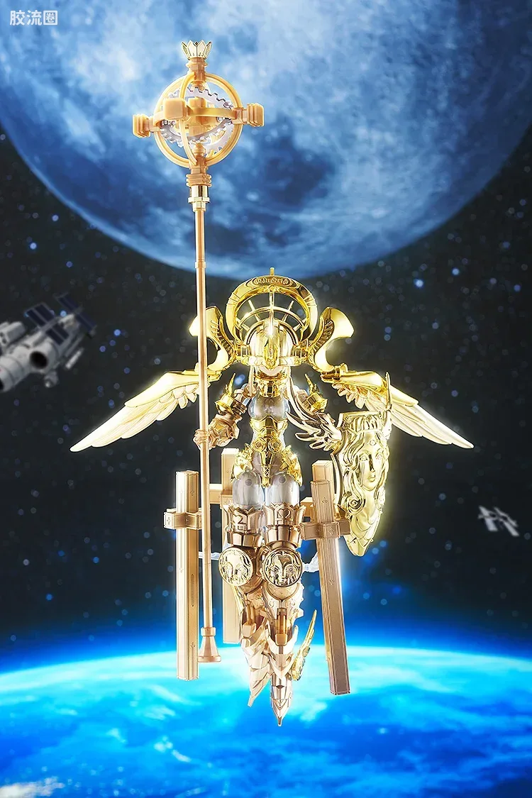MAX PLAMAX 神令(GODZ ORDER)系列 GO-05 霸主·加百列 DX金色电镀Ver. - 图片