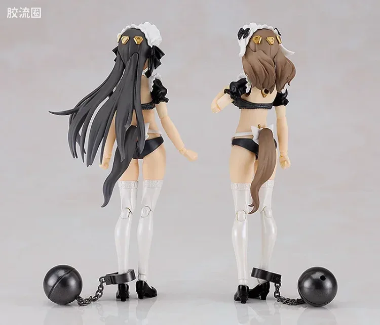 MAX PLAMAX 罪姬(Guilty Princess)系列 GP-07 内衣素体娘  兰&洁莉 女仆Ver.套装 - 图片