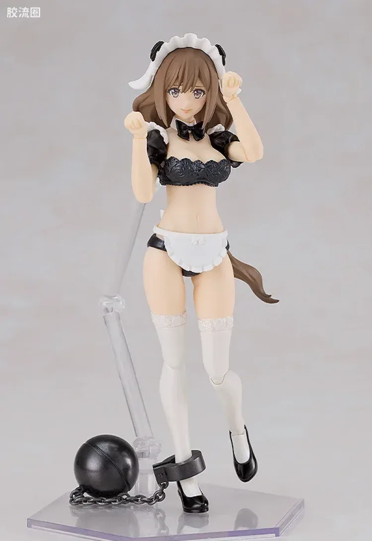 MAX PLAMAX 罪姬(Guilty Princess)系列 GP-07 内衣素体娘  兰&洁莉 女仆Ver.套装 - 图片