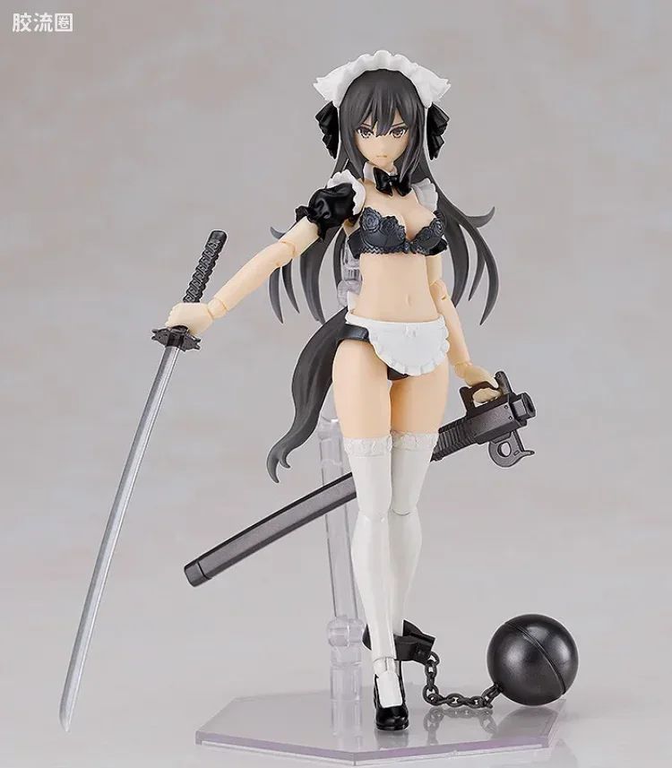 MAX PLAMAX 罪姬(Guilty Princess)系列 GP-07 内衣素体娘  兰&洁莉 女仆Ver.套装 - 图片