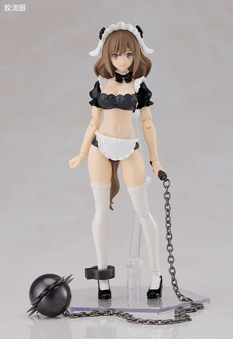 MAX PLAMAX 罪姬(Guilty Princess)系列 GP-07 内衣素体娘  兰&洁莉 女仆Ver.套装 - 图片
