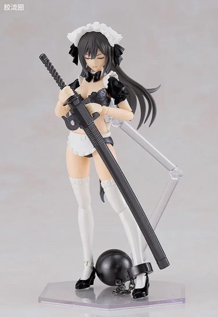 MAX PLAMAX 罪姬(Guilty Princess)系列 GP-07 内衣素体娘  兰&洁莉 女仆Ver.套装 - 图片