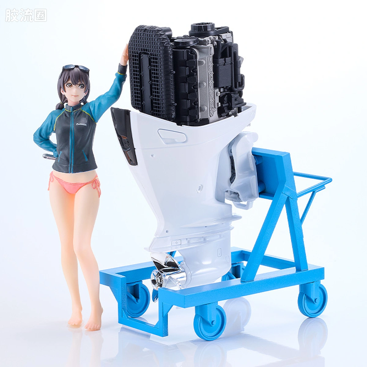 MF-97 实里 with 本田船外机 BF350 冠军白