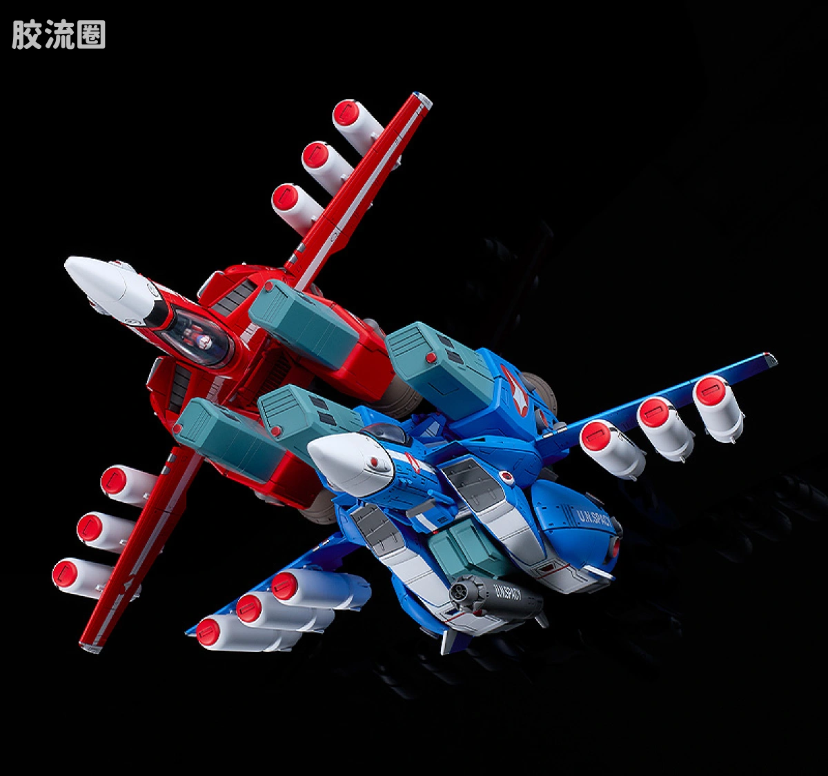 MAX PLAMAX 超时空要塞 VF-1J 超级战斗机女武神 麦克斯＆米莉娅 银河最强套装 - 图片