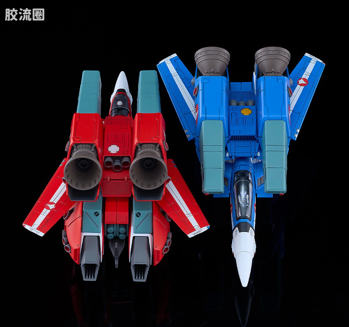 MAX PLAMAX 超时空要塞 VF-1J 超级战斗机女武神 麦克斯＆米莉娅 银河最强套装 - 图片