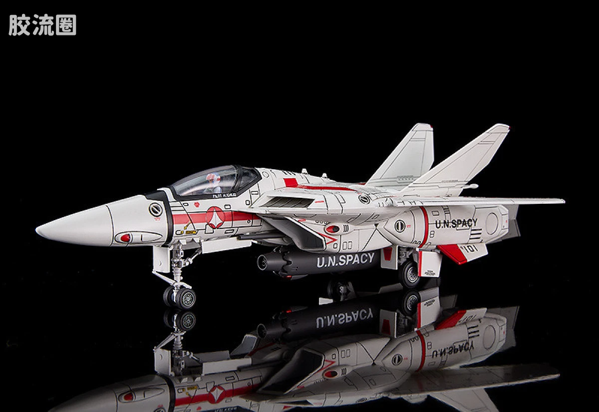MAX PLAMAX 超时空要塞 PX06 VF-1J 女武神 F形态 Vermilion小队(一条辉机) - 图片