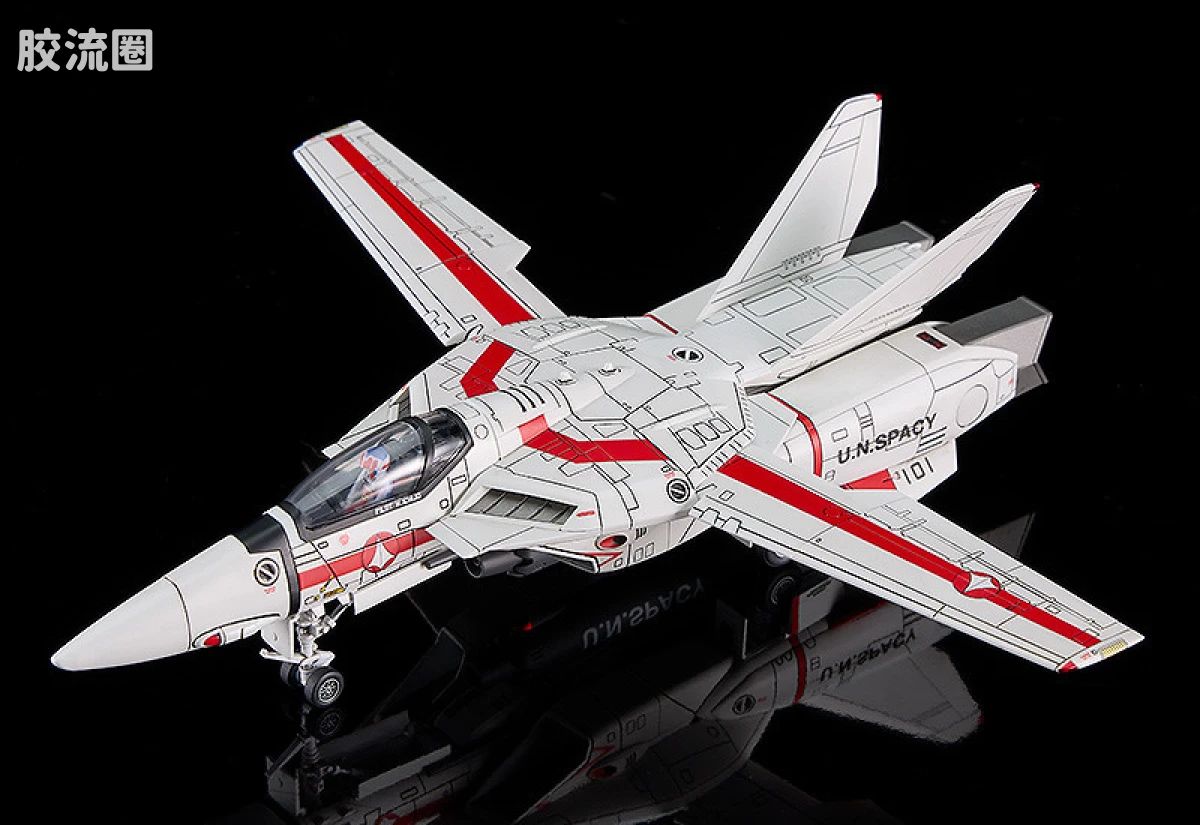 MAX PLAMAX 超时空要塞 PX06 VF-1J 女武神 F形态 Vermilion小队(一条辉机) - 图片
