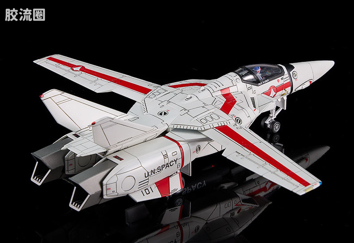MAX PLAMAX 超时空要塞 PX06 VF-1J 女武神 F形态 Vermilion小队(一条辉机) - 图片