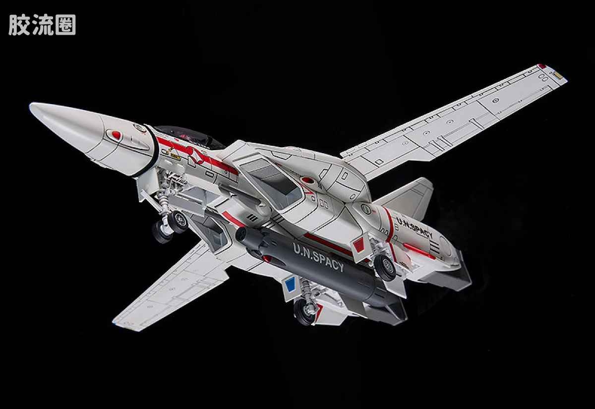 MAX PLAMAX 超时空要塞 PX06 VF-1J 女武神 F形态 Vermilion小队(一条辉机) - 图片