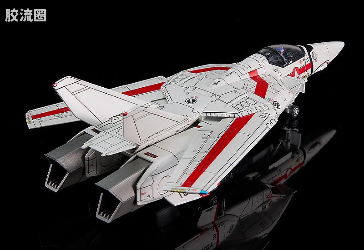 MAX PLAMAX 超时空要塞 PX06 VF-1J 女武神 F形态 Vermilion小队(一条辉机) - 图片