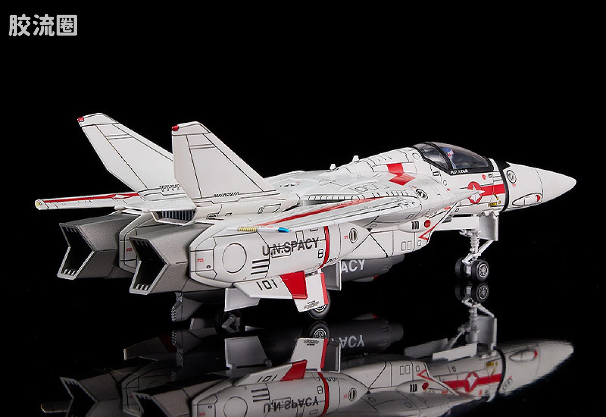 MAX PLAMAX 超时空要塞 PX06 VF-1J 女武神 F形态 Vermilion小队(一条辉机) - 图片