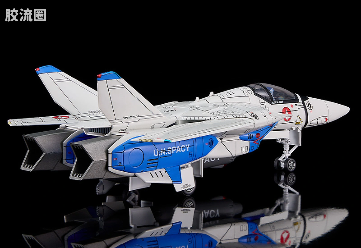 MAX PLAMAX 超时空要塞 PX07 VF-1A 女武神 F形态 Vermilion小队(麦克斯·米利安·吉纳斯/柿崎速雄机) - 图片