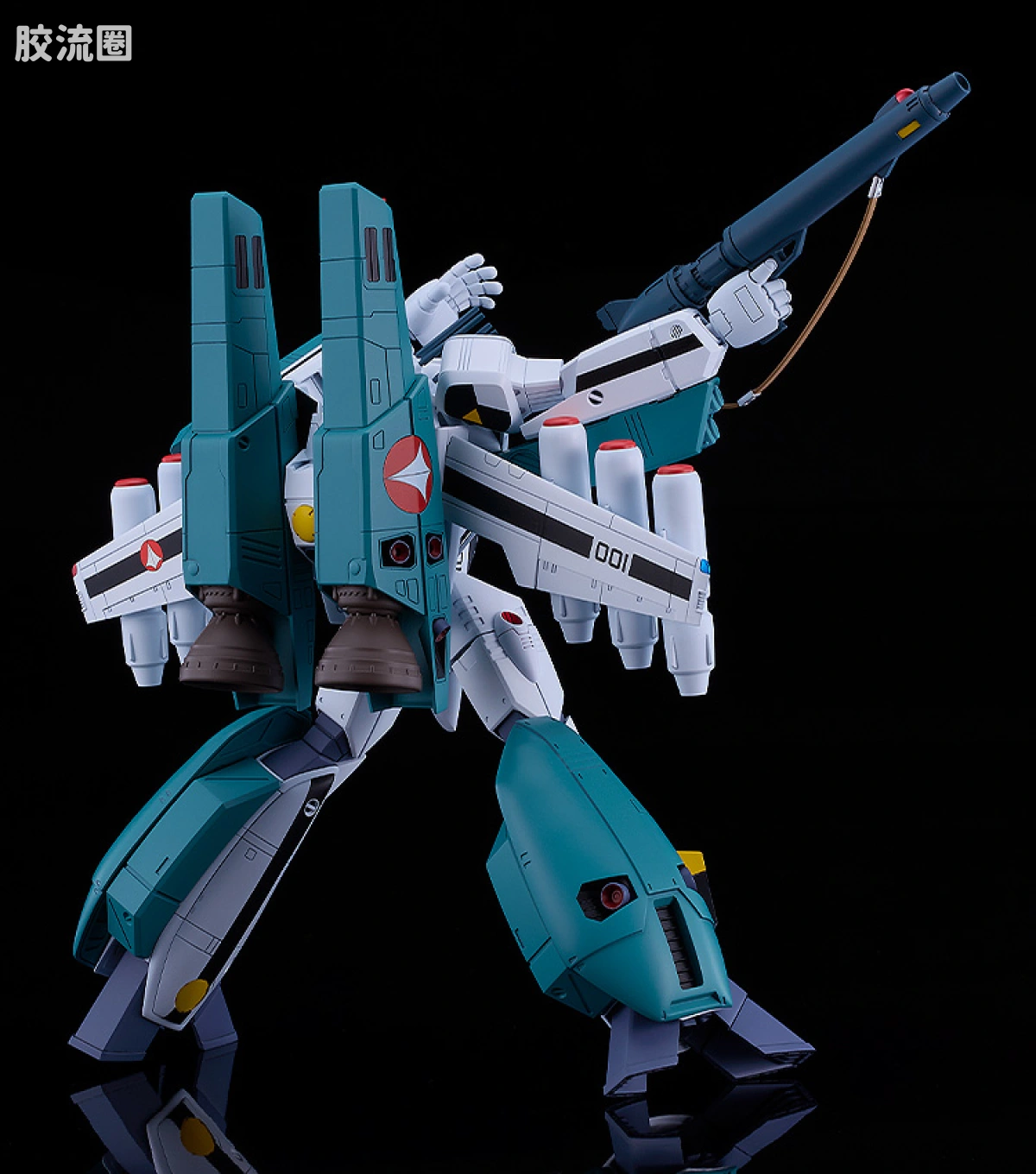 MAX PLAMAX 超时空要塞 PX19 VF-1S 超级女武神 B形态 罗伊·福卡机 - 图片