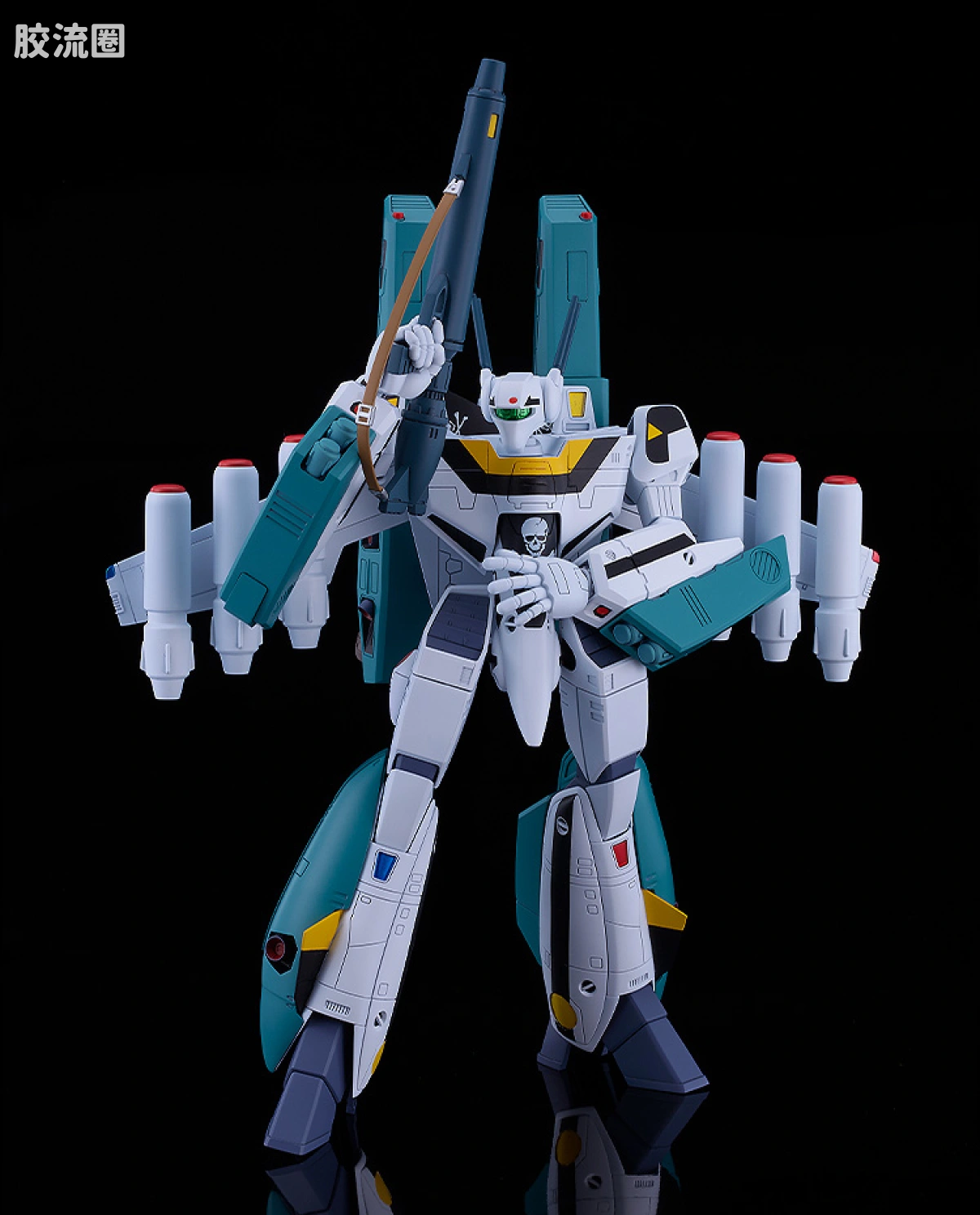 MAX PLAMAX 超时空要塞 PX19 VF-1S 超级女武神 B形态 罗伊·福卡机 - 图片