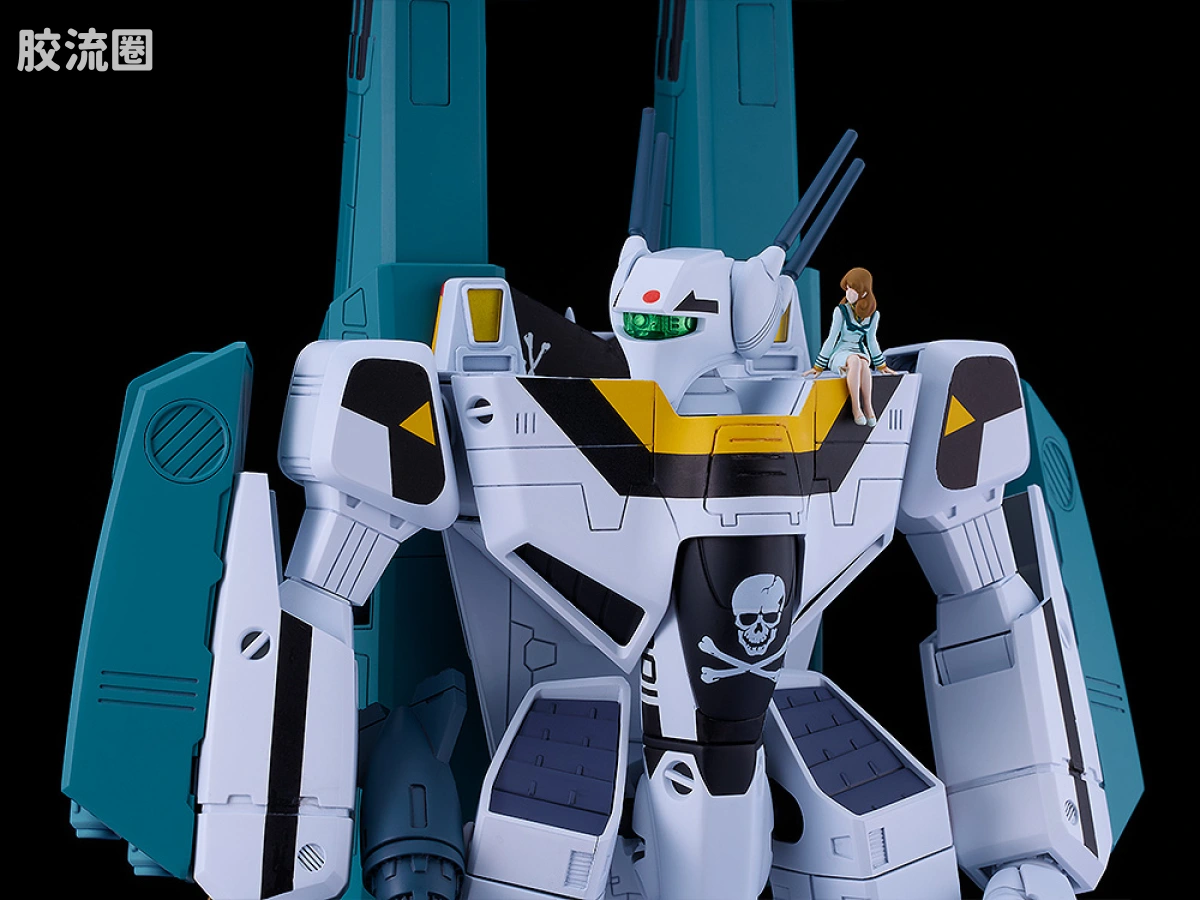 MAX PLAMAX 超时空要塞 PX19 VF-1S 超级女武神 B形态 罗伊·福卡机 - 图片