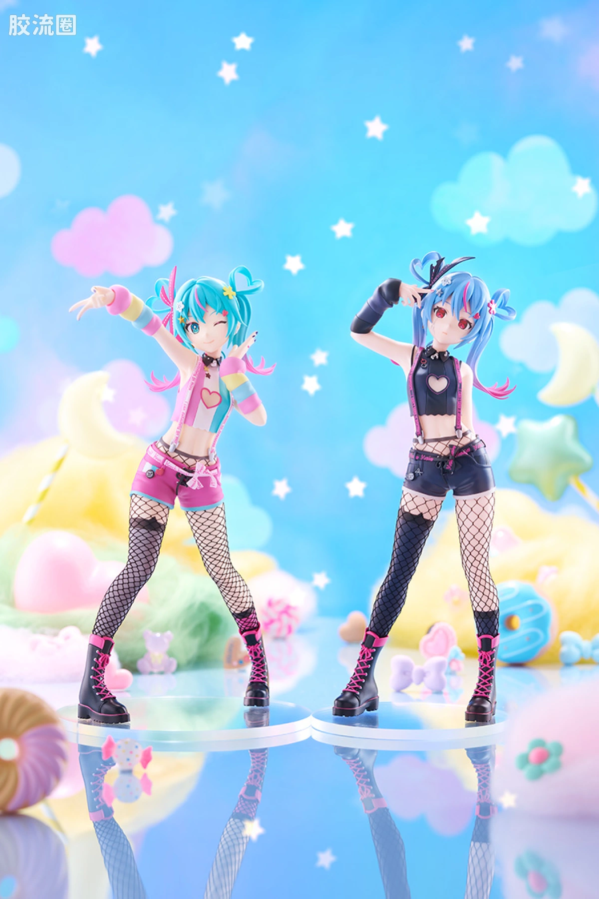 GSC 手办 POP UP PARADE系列 初音未来 DecoMiku (Darkness) L size - 图片