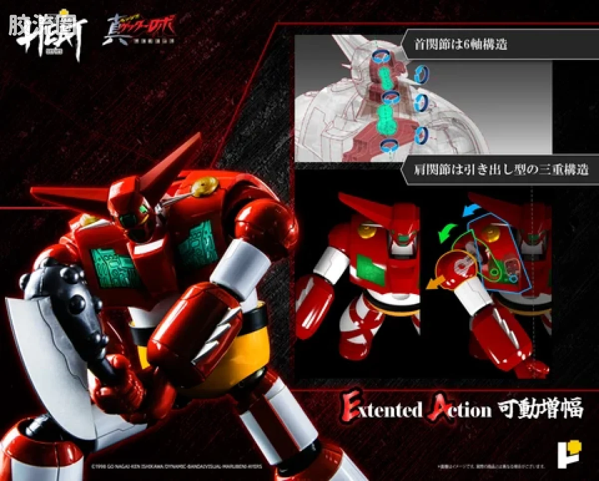 POSE+成品玩具系列 Metal Heat Series系列 盖塔1号(世界最后之日Ver) - 图片