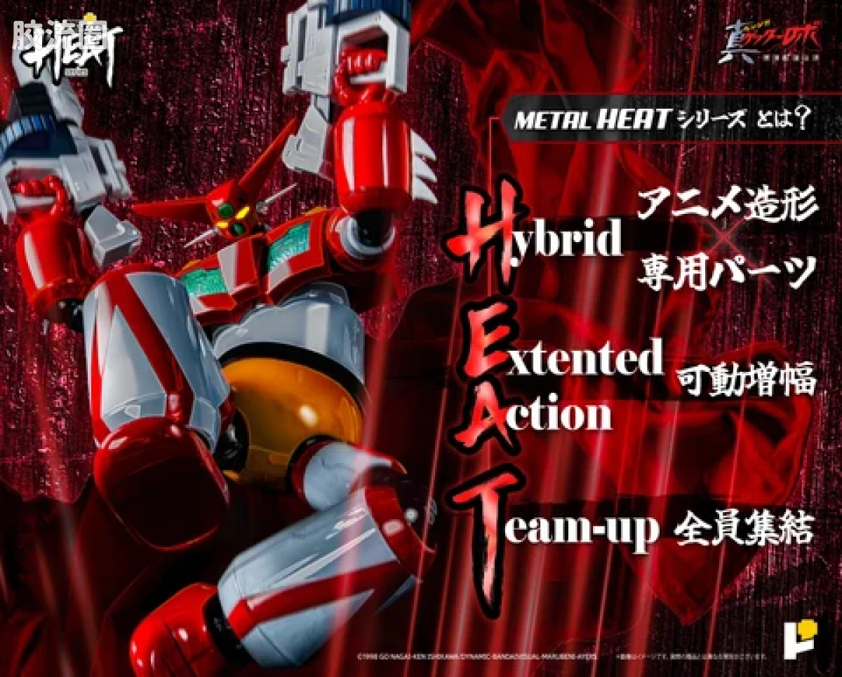 POSE+成品玩具系列 Metal Heat Series系列 盖塔1号(世界最后之日Ver) - 图片