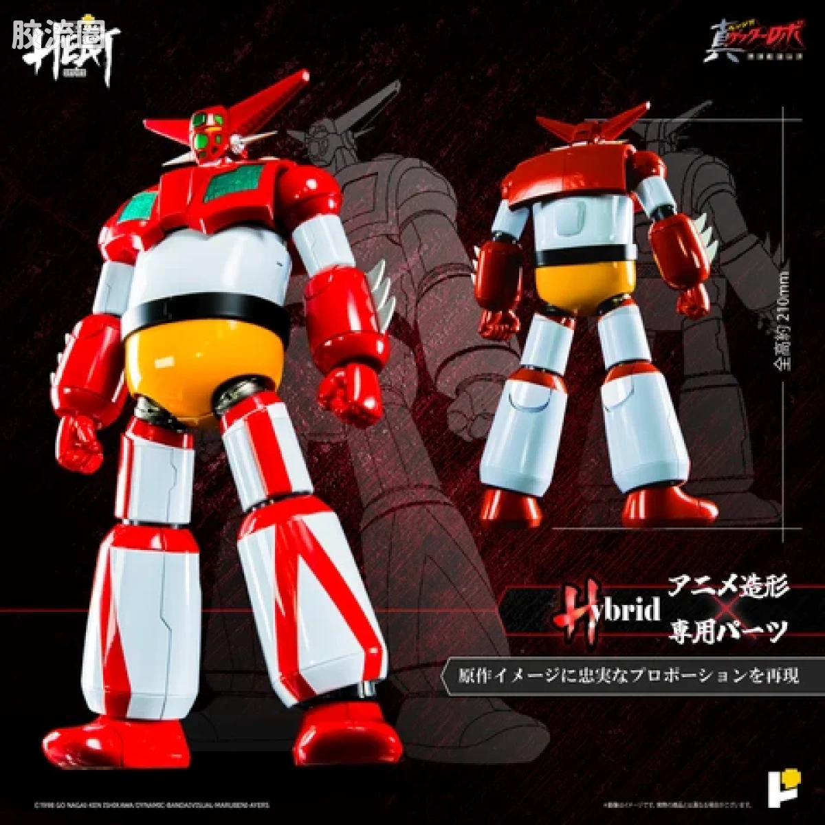 POSE+成品玩具系列 Metal Heat Series系列 盖塔1号(世界最后之日Ver) - 图片