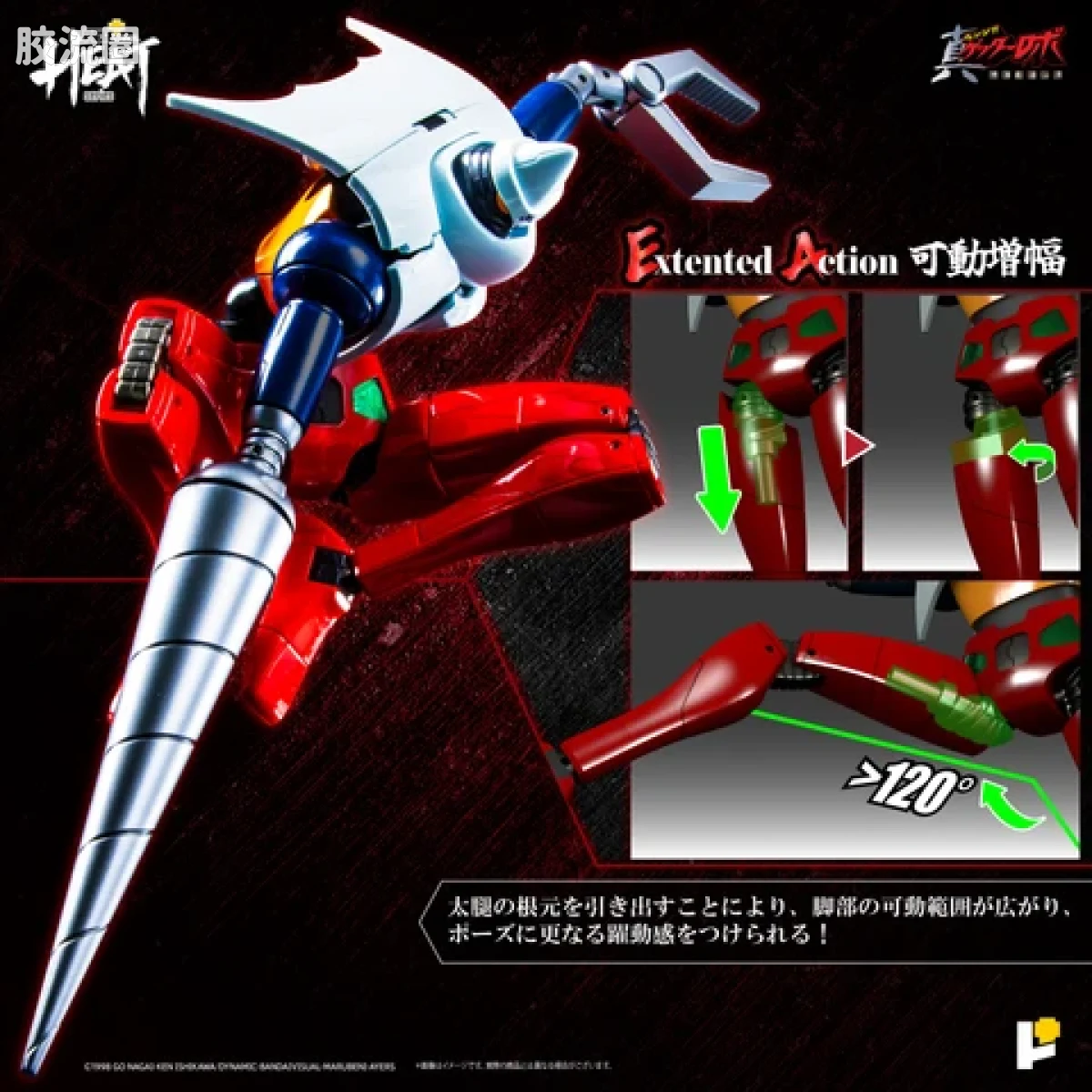 POSE+成品玩具系列 Metal Heat Series系列 盖塔2号(世界最后之日Ver) - 图片
