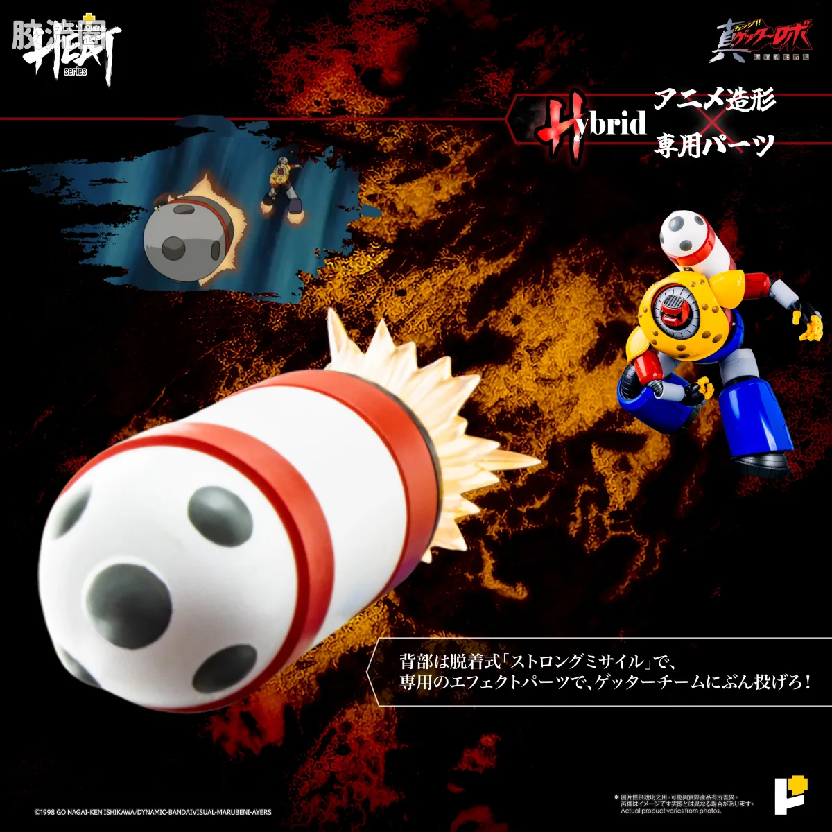 POSE+成品玩具系列 Metal Heat Series系列 盖塔波塞冬 (真盖塔机器人 世界最后之日Ver.) - 图片