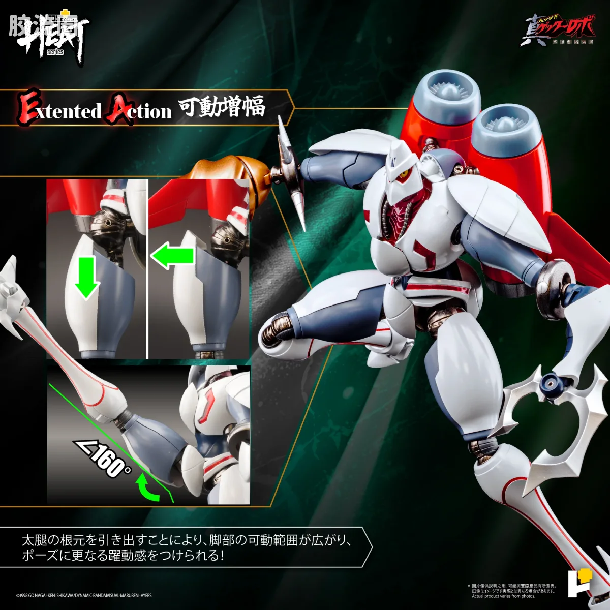 POSE+成品玩具系列 Metal Heat Series系列 真三一万能侠二号 (真三一万能侠 世界最后之日ver.)] - 图片