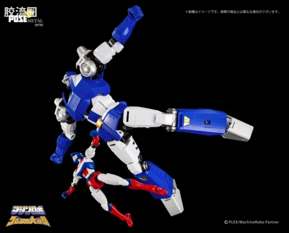 POSE+成品玩具系列 Metal Series系列 P+04 天威勇士 倍功夫 - 图片