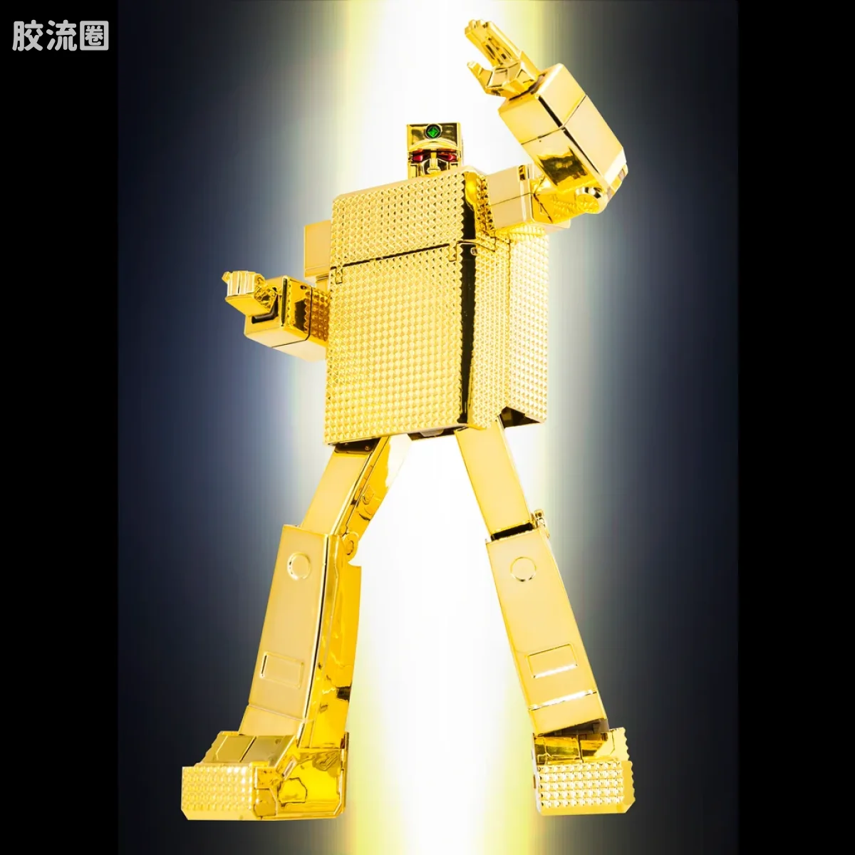 POSE+成品玩具系列 Metal Series系列 P+01 黄金战士 - 图片