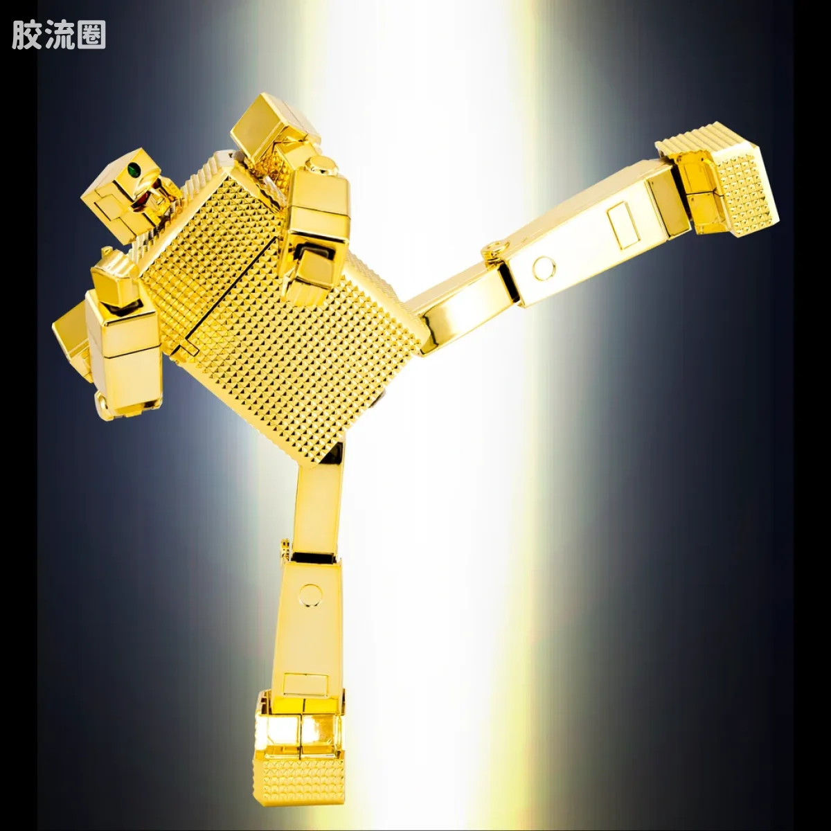 POSE+成品玩具系列 Metal Series系列 P+01 黄金战士 - 图片