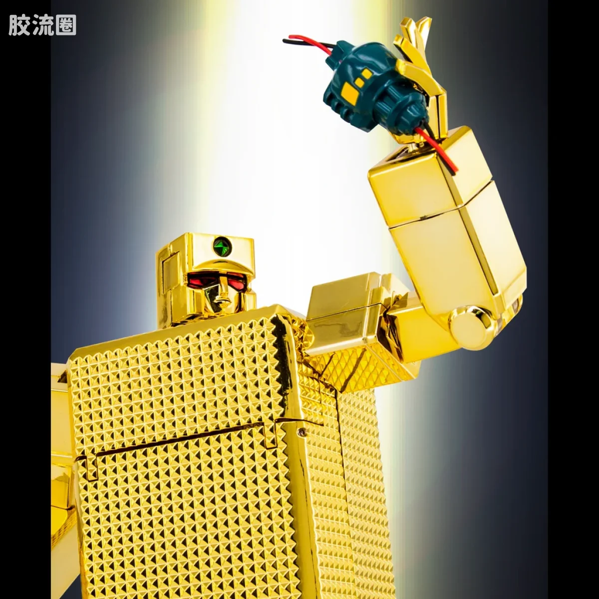 POSE+成品玩具系列 Metal Series系列 P+01 黄金战士 - 图片