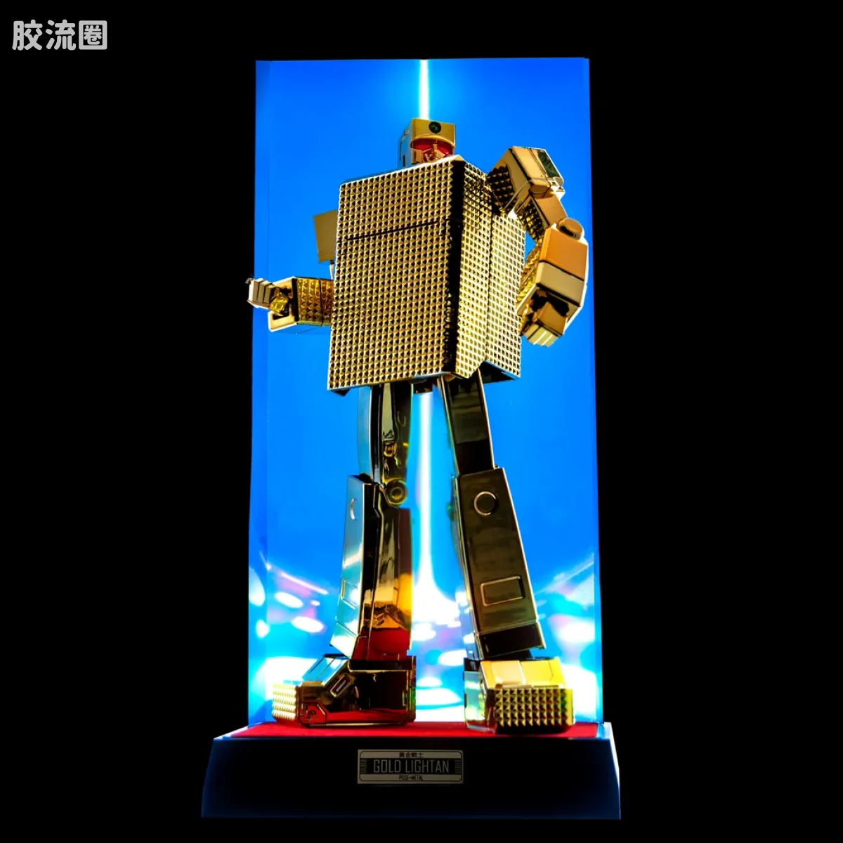 POSE+成品玩具系列 Metal Series系列 P+01 黄金战士 - 图片
