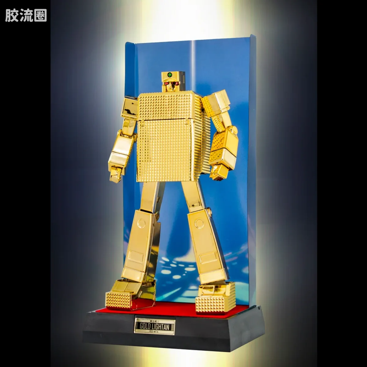 POSE+成品玩具系列 Metal Series系列 P+01 黄金战士 - 图片
