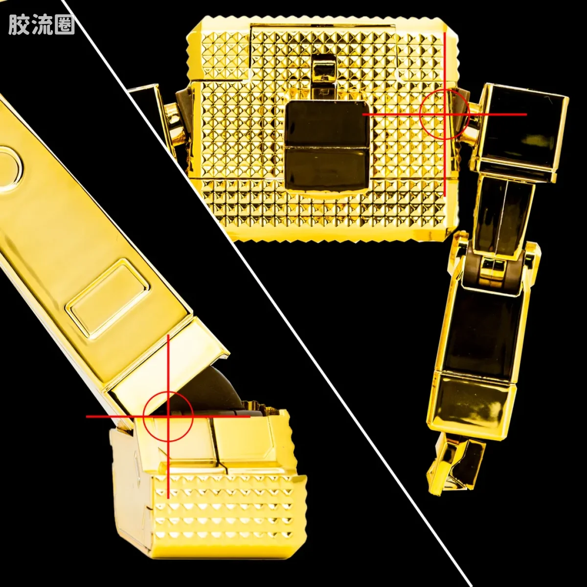 POSE+成品玩具系列 Metal Series系列 P+01 黄金战士 - 图片