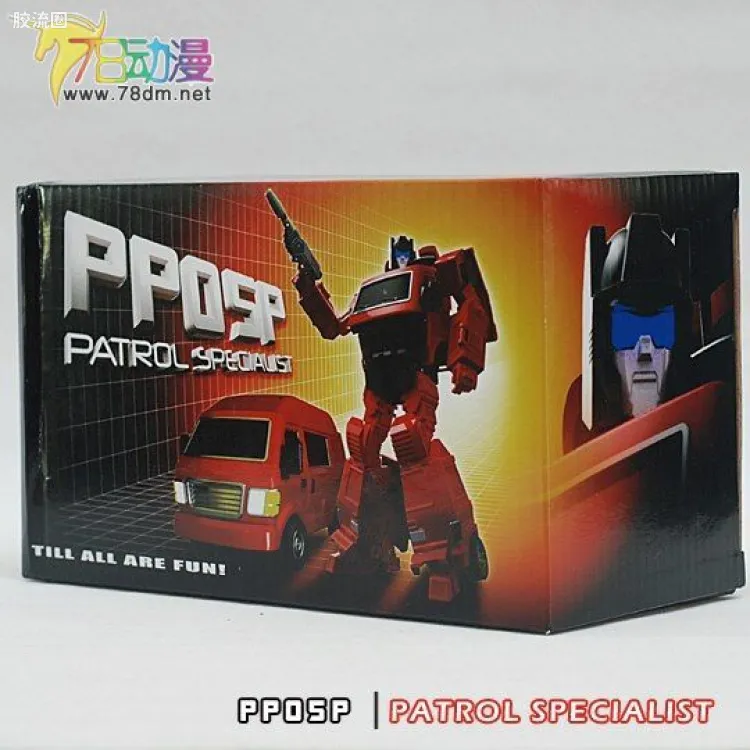 iGear变形玩具系列 PP系列 PP05P Patrol Specialist 巡逻专家