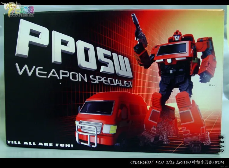iGear变形玩具系列 PP系列 PP05W Weapon Specialist 武器专家